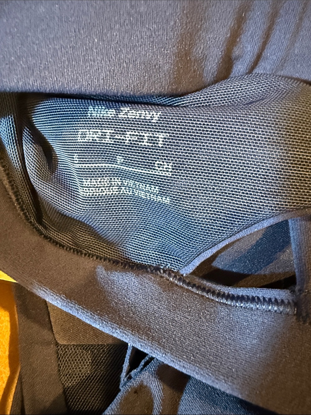 Nike Navy Blue Envy Double-Strap Sports Bralette - Picture 4 of 4